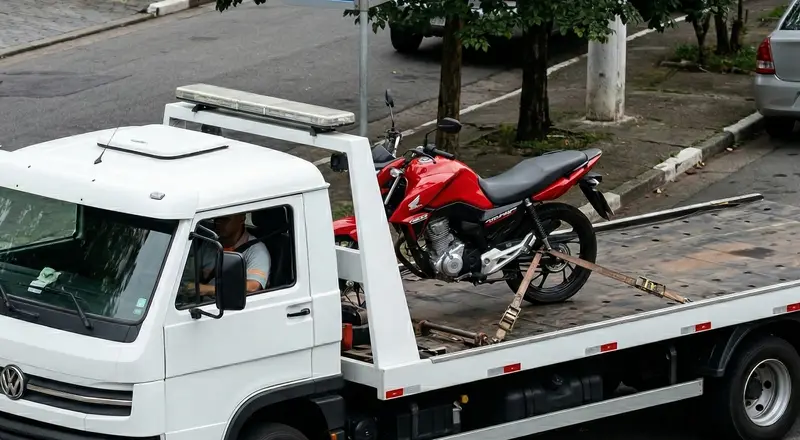 Reboque de moto em Rio Branco – guincho especializado para motocicletas